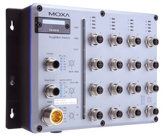 MOXA TN-5516 - 16   M12/IP54  Ethernet  