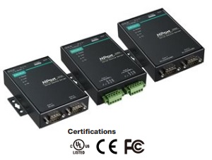  MOXA NPort 5200A (5210A, 5230A, 5250A) - 2-   RS-232/422/485  Ethernet 