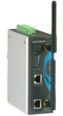 MOXA AWK-3121 -  IEEE 802.11 a/b/g    (AP/Bridge/Client)