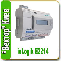 MOXA   MOXA ioLogik E2214 -Ethernet  /c 6    6  