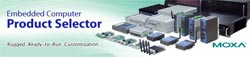 Moxa представляет новый сервис "Embedded Computers Selector" - подбор оптимального встраиваемого индустриального компьютера для пользователей