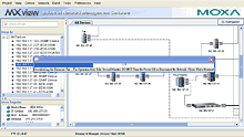MXview allows backup/update of device configurations, and firmware upgrades.
