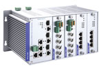 MOXA VPort 704 - 4    , 3 combo Gigabit , 3 10/100baseT(x) 