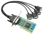 MOXA CP-114UL - 4-  Smart  RS-232/422/485  Universal PCI 