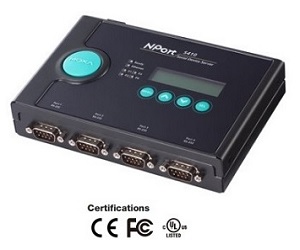 MOXA NPort 5450 - 4-   RS-232/422/485  Ethernet