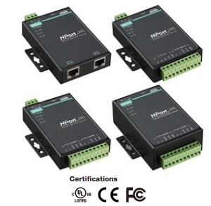 MOXA NPort 5200 - 2-   RS-232  RS-422/485  Ethernet