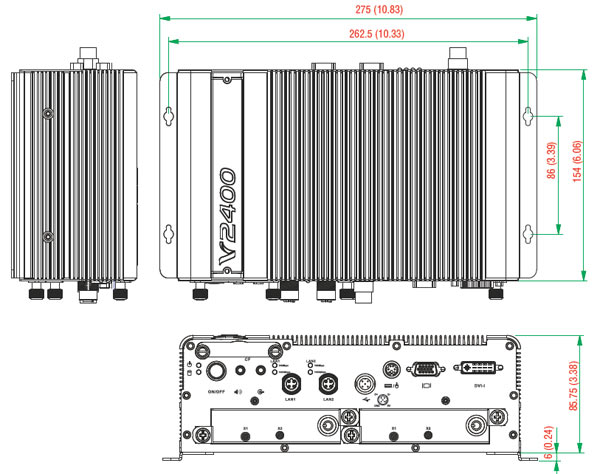  MOXA V2416